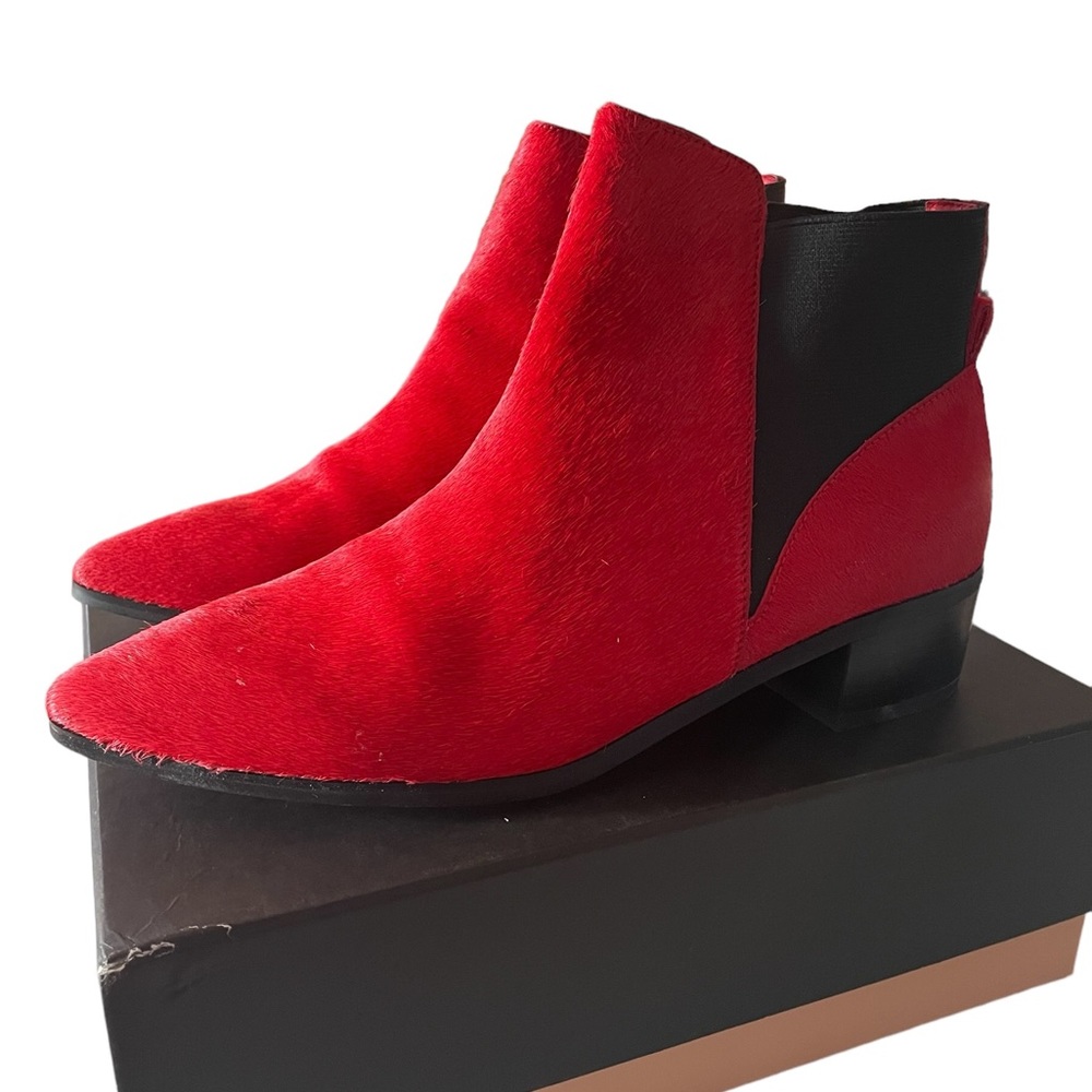 Halogen Skylar Red Booties - Picture 4 of 4